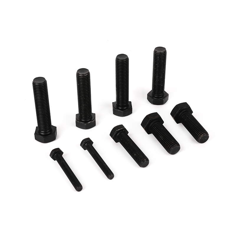 Grad 8.8 Black Oxide Full-Thread Hexagon Bults, Hex Head Bolt